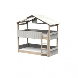 Otroška postelja Star Light simple model 3 bunkbed